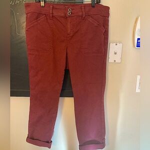 Torrid Crop Aviator Skinny Stretch Pants